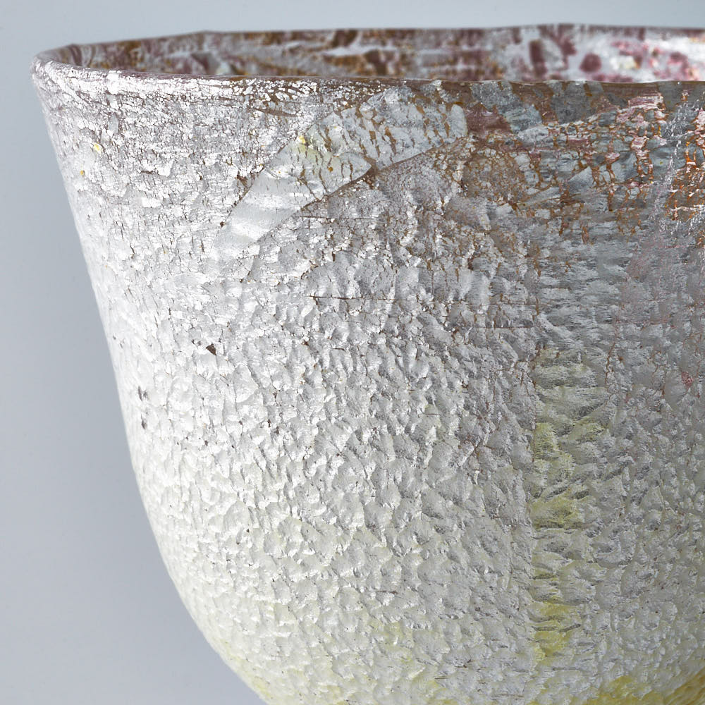 ガラス作家 三原なぎ asanoha 荅(とう) 冷茶グラス ガラス作家 三原なぎ ガラスもの