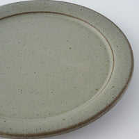 作家 長谷川哲也 洋皿18cm(緑青)