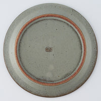 作家 長谷川哲也 洋皿21cm(緑青)