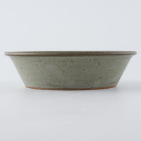 作家 長谷川哲也 浅鉢15cm(緑青)