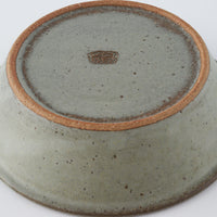 作家 長谷川哲也 浅鉢15cm(緑青)