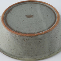 作家 長谷川哲也 浅鉢18cm(緑青)