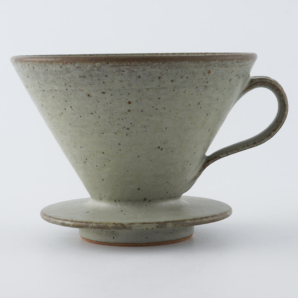 作家 長谷川哲也 ドリッパー(緑青) 作家 長谷川哲也 陶磁器作家もの