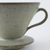 作家 長谷川哲也 ドリッパー(緑青) 作家 長谷川哲也 陶磁器作家もの