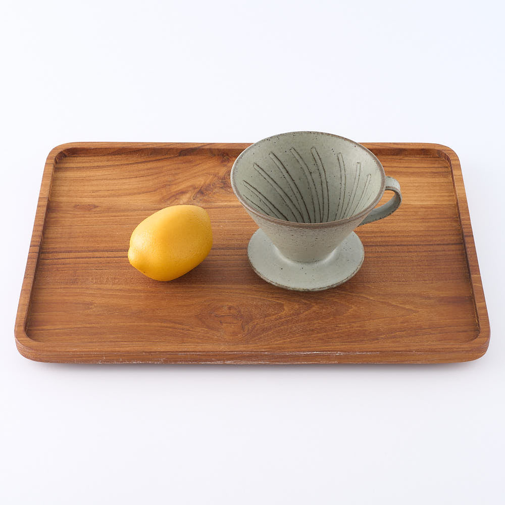 作家 長谷川哲也 ドリッパー(緑青) 作家 長谷川哲也 陶磁器作家もの