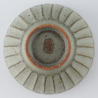 作家 長谷川哲也 お茶碗(緑青)