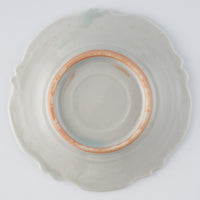 作家 前田麻美 青白磁 花唐草稜花 豆皿