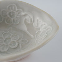 作家 前田麻美 灰青釉 花七宝 れんげ 作家 前田麻美 陶磁器作家もの