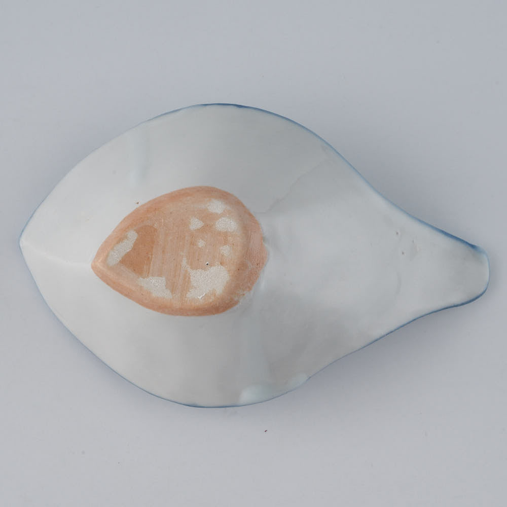 作家 前田麻美 染付 花唐草 れんげ 作家 前田麻美 陶磁器作家もの