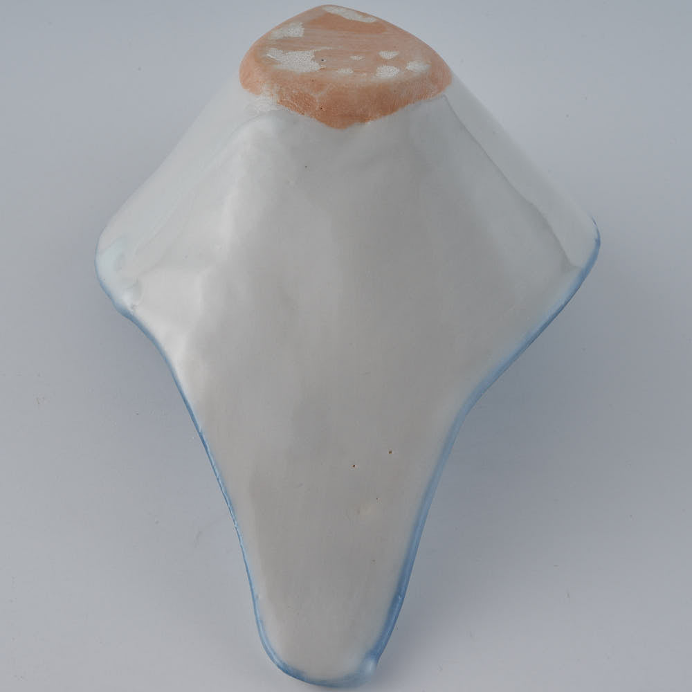 作家 前田麻美 染付 花唐草 れんげ 作家 前田麻美 陶磁器作家もの