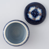作家 佐藤美季 蓋物(紺)