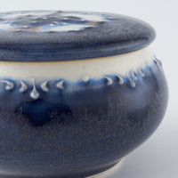 作家 佐藤美季 蓋物(紺)