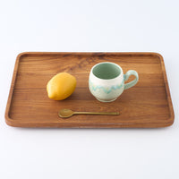 作家 佐藤美季 コーヒーカップ(グリーン)