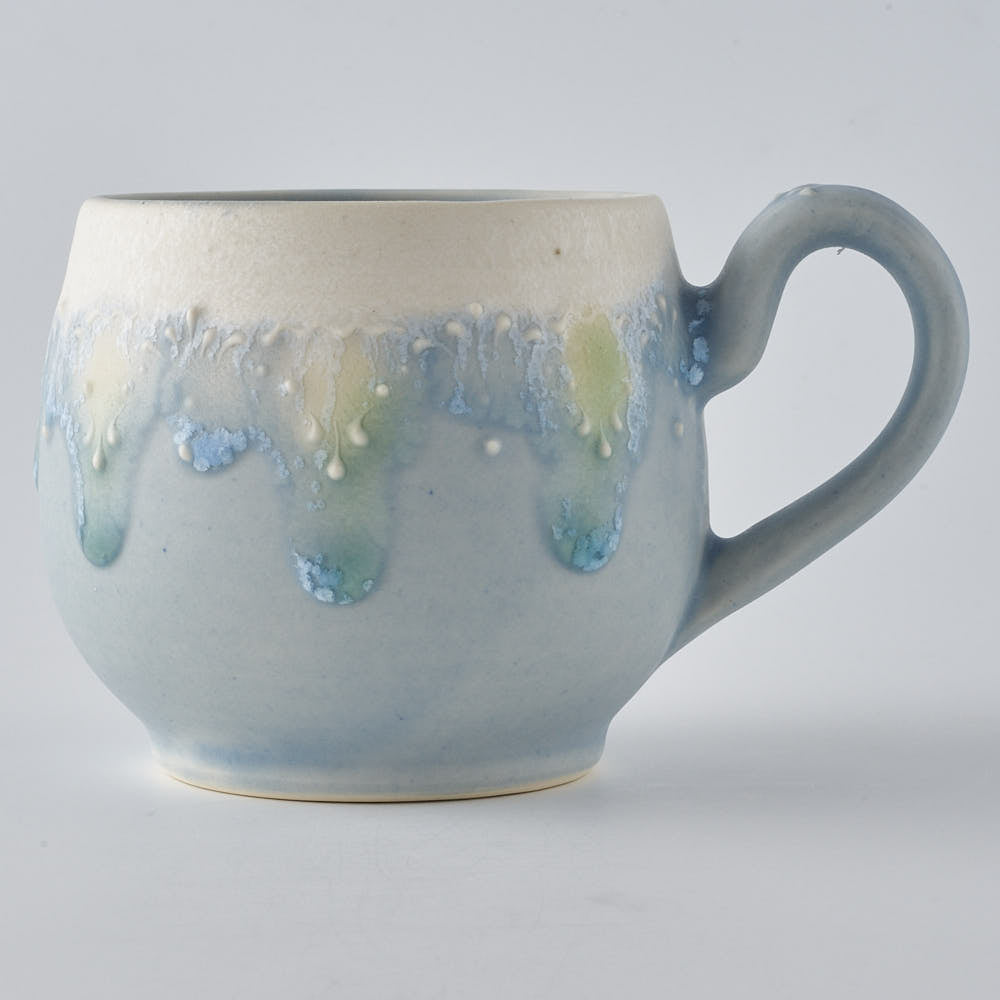 作家 佐藤美季 コーヒーカップ(ブルー) ¥4,400 大人の焼き物