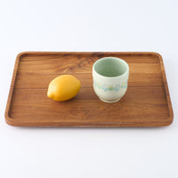 作家 佐藤美季 湯呑み(グリーン)