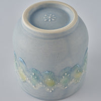 作家 佐藤美季 湯呑み(ブルー)