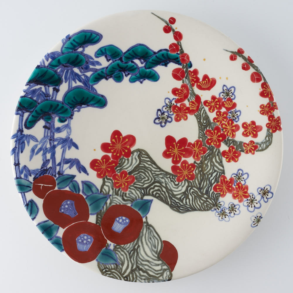 作家 武田朋己 祝い大皿 ¥35,000 大人の焼き物