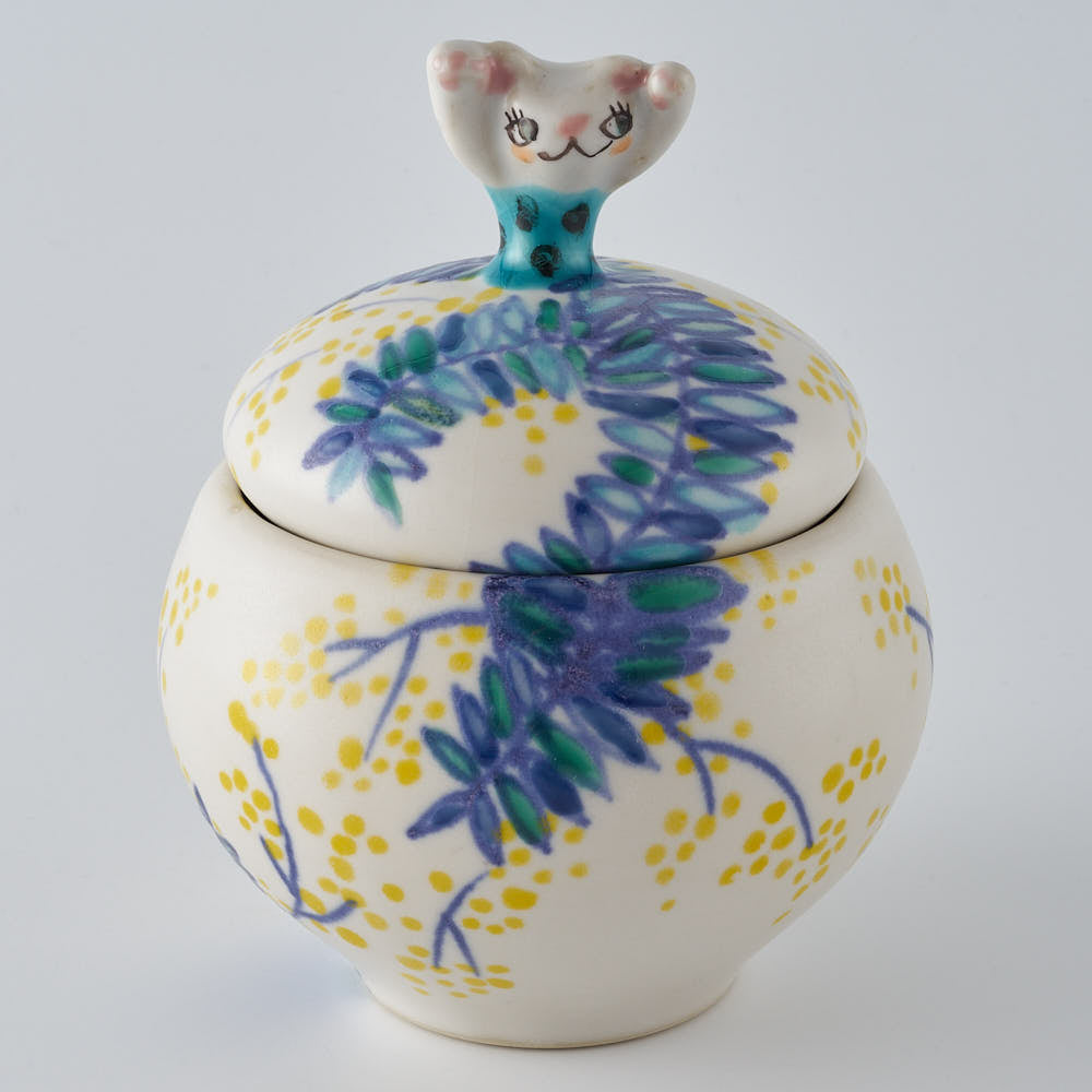 作家 武田朋己 Memento Pot-想いを残す器- ミモザ ¥17,600 大人の焼き物