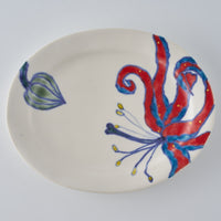 作家 武田朋己 おやつプレート グロリオサ