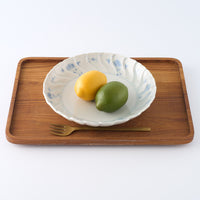 作家 鈴木まどか 安南捻型七寸皿