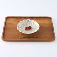 作家 鈴木まどか 安南捻型五寸浅鉢