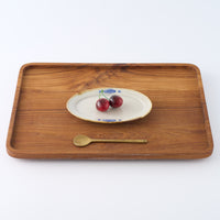 作家 鈴木まどか 安南彫花紋オーバル中皿