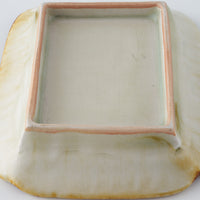 作家 鈴木まどか 彫花紋四方小皿