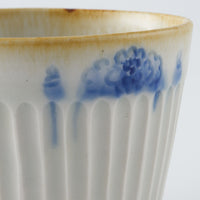 作家 鈴木まどか 彫花紋鎬蕎麦猪口