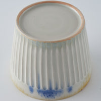 作家 鈴木まどか 彫花紋鎬蕎麦猪口