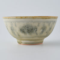 作家 鈴木まどか 彫花紋飯碗