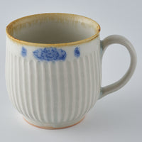 作家 鈴木まどか 彫花紋鎬丸マグ