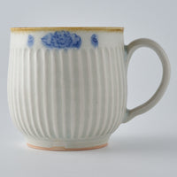 作家 鈴木まどか 彫花紋鎬丸マグ