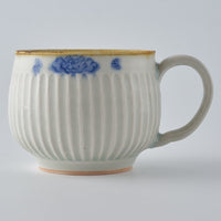 作家 鈴木まどか 彫花紋鎬マグ