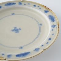 作家 鈴木まどか 安南彫花紋五寸リム皿