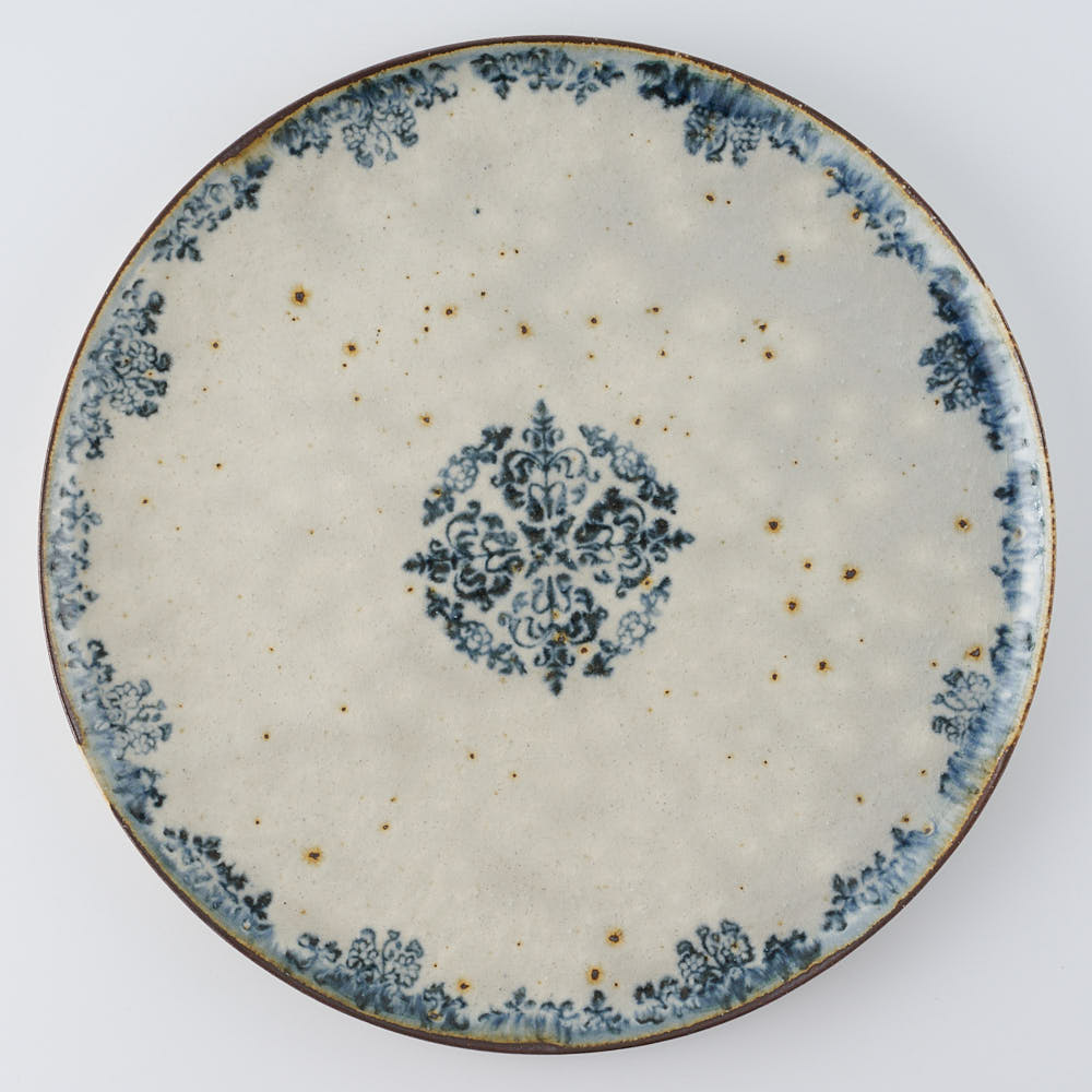 作家 市野吉記 安南手 9寸大皿 1 ¥11,000 大人の焼き物