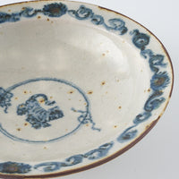 作家 市野吉記 安南手 リム浅鉢(虎)4