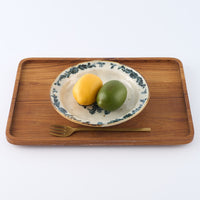 作家 市野吉記 安南手 リム浅皿(デルフト)19