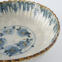 作家 市野吉記 安南手 輪花8寸大鉢 6