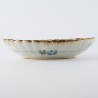 作家 市野吉記 安南手 輪花楕円鉢 10