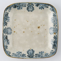 作家 市野吉記 安南手 四方皿 11