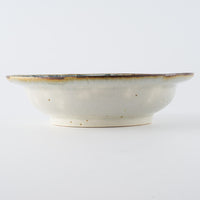 作家 市野吉記 安南手 リム浅鉢7寸 12