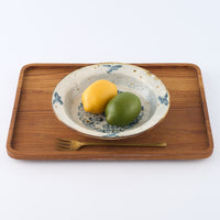 作家 市野吉記 安南手 リム深皿 13