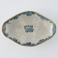 作家 市野吉記 安南手 ラヴィエ21.5cm(虎) 15