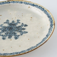 作家 市野吉記 安南手 皿(デルフト)17