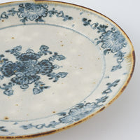 作家 市野吉記 安南手 リム皿(デルフト)18