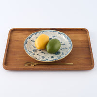 作家 市野吉記 安南手 7寸皿 5