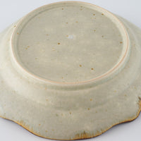 作家 市野吉記 バッチャン 輪花リム楕円皿 20