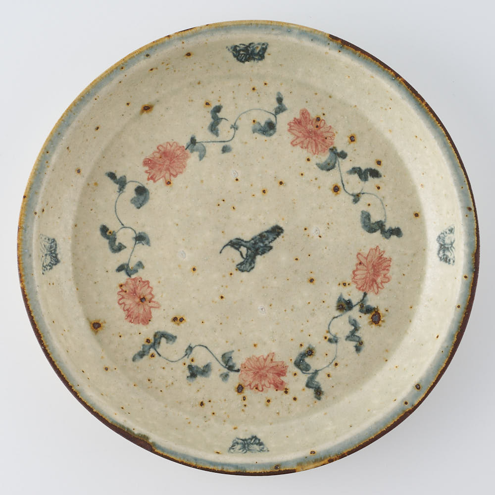 作家 市野吉記 バッチャン 8寸リム鉢 21 ¥7,700 大人の焼き物