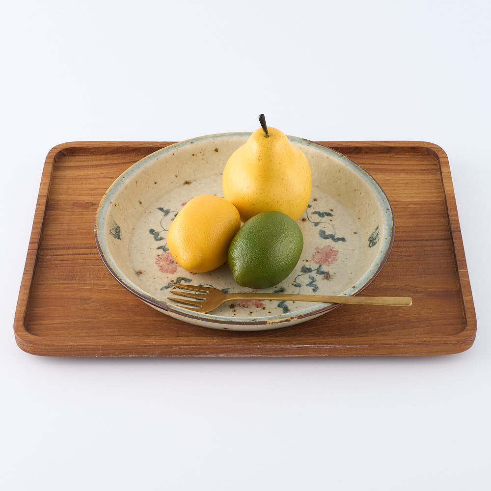 作家 市野吉記 バッチャン 8寸リム鉢 21 ¥7,700 大人の焼き物