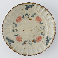 作家 市野吉記 バッチャン 輪花皿 25